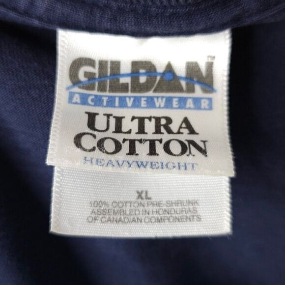 Vintage Michael W Smith T Shirt Mens Size XL Blue 90s Live The Life Christian - Picture 7 of 8